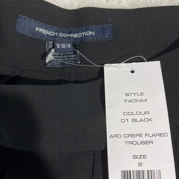 French Connection  aro crepe flared trousers - Picture 6 of 9